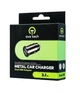 2 USB 3.1A - автомобільний зарядний пристрій - автозарядка, АЗП metal Dual USB - изображение 2