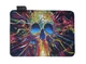 Игровая поверхность, коврик для мыши с подсветкой RGB Skeleton Speed 250x350x4 mm - изображение 2