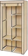 Тканевой шкаф складной HCX «8890 beige» 90х45х170 см Бежевый (8890B) - изображение 2