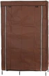 Тканевый шкаф HCX 2 секции «8890 brown» 105х45х170 см Коричневый (88105BR) - изображение 4