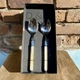 Набор ложек для салата Domus&Design Idis Champagne Pearl 2 шт CD3IDSS/CH - изображение 3