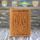 Кожаная обложка на id паспорт, для документов (права, техпаспорт) Villini 017 Желтый - изображение 4