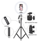 Селфі лампа кільцева (на usb) RING FILL LIGHT BD-360 (36 см.) з тримачем для телефона та штативом, 14 Вт - изображение 6