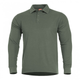 Тактическое поло с длинным рукавом Pentagon ANIKETOS LONG POLO K09013 Medium, Camo Green (Сіро-Зелений) - изображение 1