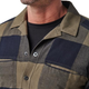 Куртка демисезонная Tactical Seth Shirt Jacket 5.11 Tactical Ranger Green Plaid XXL (Зеленый) Тактическая - изображение 5