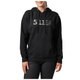 Худи женский 5.11 Tactical Women's Topo Legacy Hoodie 5.11 Tactical Black XL (Черный) - изображение 1