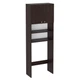 Шкаф Пенал для ванной комнаты Надстройка над стиральной машиной Компанит Венге - изображение 2