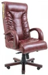 Офисное Кресло Руководителя Richman Onyx Madras Bordo Wood Принт М2 AnyFix Бордовый - изображение 1