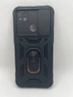 Противоударный чехол Defense Ring для Xiaomi Redmi 10A с кольцом Черный - изображение 1