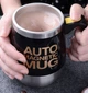 Кружка-мешалка Магнитная Auto Magnetic Mug 400 Мл. Чашка С Автоматическим Размешиванием. Металлическая (299684) - изображение 1