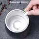 Кружка-мешалка Магнитная Auto Magnetic Mug 400 Мл. Чашка С Автоматическим Размешиванием. Металлическая (299684) - изображение 4