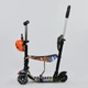 Самокат с сидением 5 в 1 Best Scooter 15600 Божья коровка корзинка родительская ручка оранжевый - изображение 3