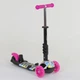 Самокат с сидением 5 в 1 Best Scooter 62310 Божья коровка корзинка родительская ручка розовый с белым - изображение 4