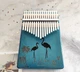 Музыкальный инструмент Калимба 17 key Kalimba Blue Flamingo - изображение 4