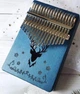 Калимба Музыкальный инструмент 17 key Kalimba Blue Deer - изображение 1