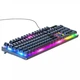 Набор мышь и клавиатура мембранная Hoco GM18 Luminous проводная USB с RGB-подсветкой Черный - изображение 4