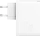 Ładowarka sieciowa Baseus GaN5 Pro Fast Charger C+U 100W EU (Z kablem Type-C do Type-C 100W 20V/5A 1 m) Biała (CCGP090202) - obraz 2