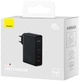 Ładowarka sieciowa Baseus GaN5 Pro 140W (2 x Type-C + USB) + Kabel Type-C + Type-C) Czarna (CCGP100201) - obraz 8