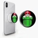 Попсокет (Popsockets) держатель для смартфона Марио в кармане (8754-4022-WT) Белый - изображение 3