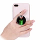 Попсокет (Popsockets) держатель для смартфона Цветок-пиранья (8754-4024-WT) Белый - изображение 1