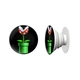 Попсокет (Popsockets) держатель для смартфона Цветок-пиранья (8754-4024-WT) Белый - изображение 6