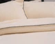 Плед-покрывало турецкое ultra soft Zeron 220х240 с наволочками Полоска крем - изображение 3