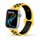 Силіконовий ремінець Fruct Nike Sport Band for Apple Watch 38/40/41/42 mm Yellow Black - зображення 1