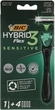 Бритва Flex 3 Hybrid Sensitive c 4 змінними касетами - Bic (944604-54957) - изображение 1