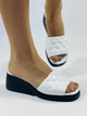 Женские шлепанцы Evromoda 40 Белые 3051 - изображение 1