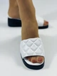 Женские шлепанцы Evromoda 40 Белые 3051 - изображение 2