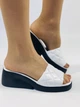 Женские шлепанцы Evromoda 40 Белые 3051 - изображение 4