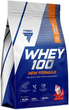 Białko Trec Nutrition Whey 100 New Formula 2000 g Krem truskawkowy (5902114019969) - obraz 1