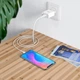 Зарядное устройство сетевое HOCO C81A 1USB/2.1A с кабелем для зарядки USB - MicroUSB Белый - изображение 6