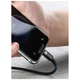 Дата кабель USB-C to Lightning 1.0m 18W 2.1A Cafule Black-Grey Baseus (CATLKLF-G1) - изображение 7
