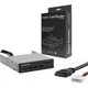 Зчитувач флеш-карт Chieftec 3.5" 2xUSB3.2/2xType-C/1xPD3.0/1xQC3.0 USB (CRD-908H) - зображення 5