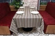 Скатерть жаккардовая Kayra Strip 160×285 см - изображение 5