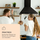 Вытяжка Klarstein Victoria 60см ретро дизайн 644м³/ч 2 LED лампы - изображение 2