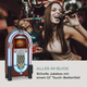 Музичний автомат ретро стиль караоке сенсорний екран Graceland Touch Jukebox 12-дюймів Auna Android 6.0.1 WLAN з Німеччини - зображення 2