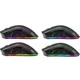 Мышка Defender Warlock GM-709L RGB игровая беспроводная 2400dpi 7кн черная - изображение 6