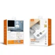 Настінний мережевий фільтр (подовжувач) LDNIO SE2435, 2 розетки US/EU/UK, 2хUSB+1xUSB QC3.0+TypeC PD20W - зображення 3
