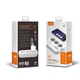 Мережевий фільтр (подовжувач) LDNIO SEW3452, 3 розетки EU, 2 USB+1 USB+TypeC з дистанційним керуванням - зображення 3