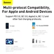 Мережевий зарядний пристрій адаптер Baseus QC3.0+PD3.0 20W USB+Type-C 3A швидка зарядка для телефону чорний - зображення 8