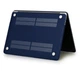 Защитный матовый чехол Matte Hard Shell Case для MacBook New Air 13" матовая накладка для Макбук Эир Midnight Blue - изображение 3