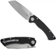 Кишеньковий ніж CH Knives CH Toucans Black - зображення 2