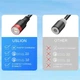 Магнітний кабель USLION USB Type-C 3A для швидкої зарядки та передачі данних Red 1м (US0163R.1) - зображення 12