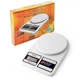 Весы кухонные до 10 кг ELECTRONIC Kitchen Scale SF-400, Белые - изображение 2