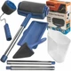Валик із резервуаром Paint Roller 5 в 1 для фарбування стін стелі підлоги - зображення 1