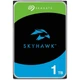 Накопитель HDD SATA 1.0TB Seagate SkyHawk 5400rpm 256MB (ST1000VX013) - изображение 1