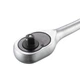 Ключ трещоточный (рукоятка с храповым механизмом) Intertool 1/4" х 24T Pro (HT-2104) - изображение 5