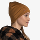 Шапка Buff Merino Heavyweight Beaney Solid Mustard пісочна - изображение 3